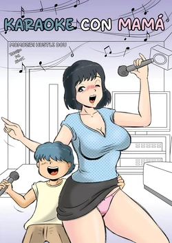 [Momoziri Hustle Dou] Okaasan to Karaoke | Karaoke con mamá [Spanish] [xplout] 作品封面