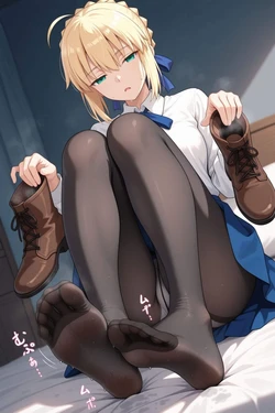 [Ocha no ko] Artoria [AI Generated] 作品封面