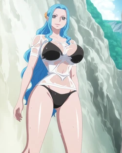 [sticky] One Piece - Nefertari Vivi x BBC [ai generated] 作品封面