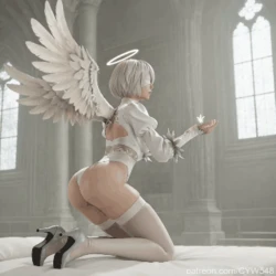 [GIF]Angel 2B and Demon 9S 作品封面