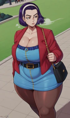 Daidoujipv JoJo JoJo's ! - Higashikata Tomoko ~ (futa Gallery! 50 pics~). [AI Generated] 作品封面