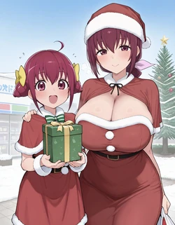 [雷門AIショップ] Hoshizora Ikuyo Santa 星空育代 (smile precure) [AI Generated] 作品封面