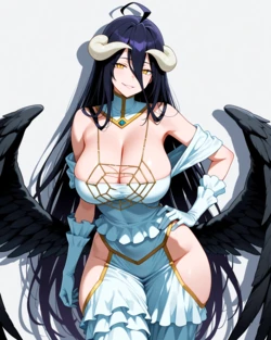 [Obscuryotto] (AI Generated) Albedo 作品封面