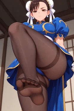 [Fred Li] Chun-Li (AI generated) 作品封面