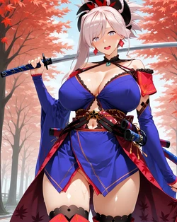 [YakeArt] Miyamoto Musashi 宮本武蔵 (Patreon) [AI Generated] 作品封面