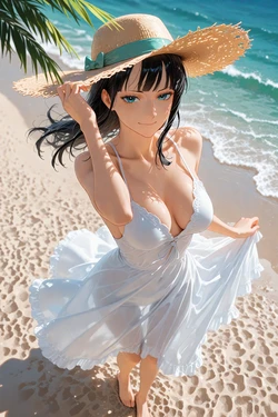 [Rankabee] Nico Robin - One Piece (Patreon) [AI Generated] 作品封面