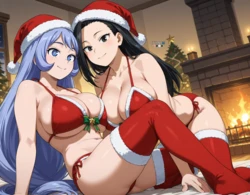 Momo& Nejire Christmas (EternoAi) [Ai generated] 作品封面