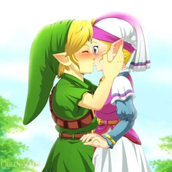 Wimple wearing Princess Zelda [ai generated] 作品封面