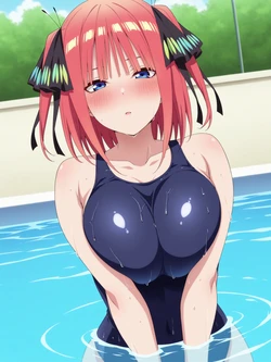 ANIPAI - Nino Nakano - Quintessential Quintuplets [93 pics / Full Set + Extras] [AI Generated] 作品封面