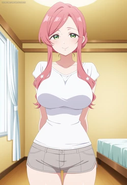 artkoikoi - Hahari Hanazono | The 100 Girlfriends Who Really, Really, Really, Really, Really Love You (Set 02) [AI Generated] 作品封面