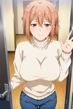 [Pixiv] Rayalizig (89839408) - yuigahama mama lonely wife [AI Generated] 作品封面