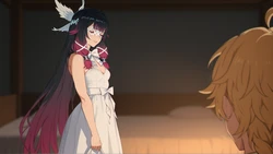 [AlyxiaAI] Columbina x Aether [AI Generated] 作品封面