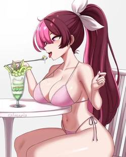(Cslucaris) Neo enjoying her parfait 作品封面