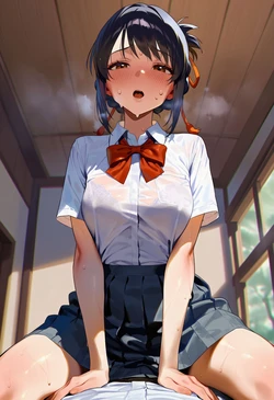 [MOKIIIMOKIII] Miyamizu Mitsuha [AI Generated] 作品封面