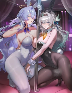 [unifans]raimy firefly & robin(AI Generated) 作品封面