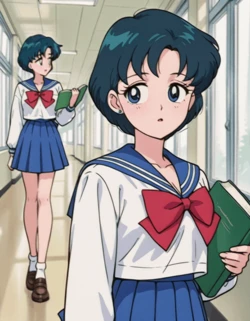 [AI Generated] 水野亜美と教頭先生 作品封面