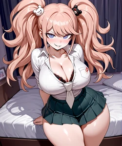 Akuma AI [Miniset Request] Junko Enoshima (Danganronpa) [AI Generated] 作品封面