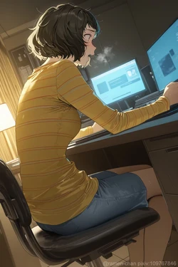 【Ramen-chan】川上贞代[AI Generated] 作品封面