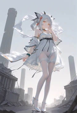 [RichardMiral] 白面鸮（明日方舟）ptilopsis（Arknights）[Uncensored] [AI Generated]