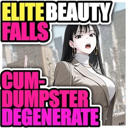 [Pikumario]Arrogant Career Office Babe Gives Free Service to a Homeless Man in a Public Toilet[English][AI Generated] 作品封面