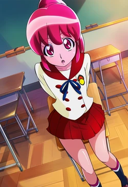 [goldnotakashi] Aino Megumi to Seiji ga Kyoushitsu de Icha Love H (HappinessCharge Precure!) [AI Generated] 作品封面