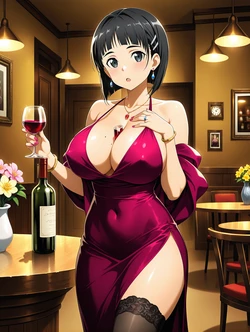 [Rossweisse/Rossweisse155] Kirigaya Suguha P80+ [AI Generated] 作品封面