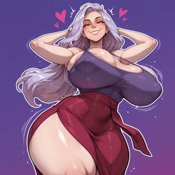 [Yashug02] Madam Mim (Sword in the stone) [AI Generated] 作品封面