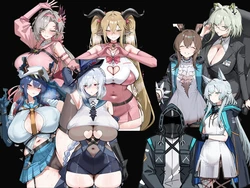 [哈呀哈基草]老阿姨装嫩～魔法熟女参上[AI Generated] 作品封面