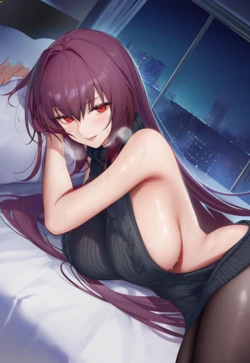 [AI Generated] [Coolsummer] Scathach Sweater [Patreon] 作品封面