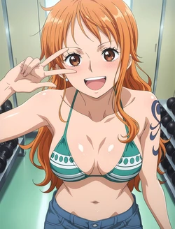 [PafuPafu/H Jam] ナミ Nami (Patreon) [AI Generated] 作品封面