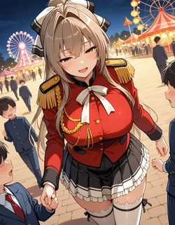[Bleep] Sento Isuzu x Shota (Amagi Brilliant Park) [AI Generated]
