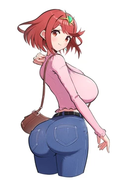 xenoblade chronicles 2 image rule 34 [AI Generated] 作品封面