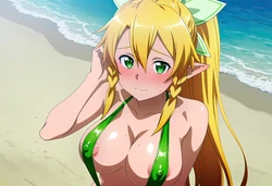 [Vanitas AI] Leafa 7 [AI Generated] 作品封面