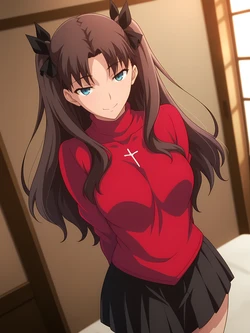 【ANIPAI】Rin Tohsaka  [AI Generated] 作品封面