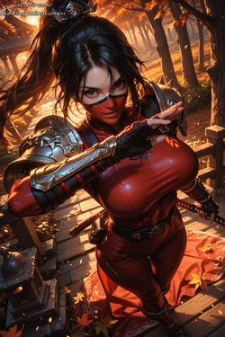 [Patreon] [AiASAG] [4K] 🥷Taki⚔️ - Preview [AI Generated] 作品封面
