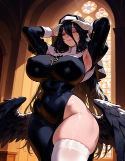 [Balecxi] Nun Albedo (AI Generated) 作品封面