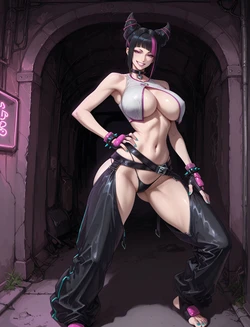 [AiFishBall] Juri Han 03 - Street Fighter (Patreon) [AI Generated] 作品封面