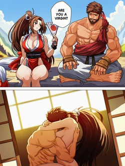 [Vlizz] Mai Shiranui x Ryu Hoshi (Street Fighter 6) 作品封面