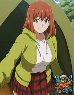 Shizuku Kusano hentai | Solo Camping for Two NSFW parody [AI Generated] 作品封面