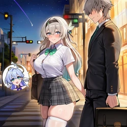 [Pixiv] 曼波~曼波~/Manbo~ Manbo~ (20323925) - Firefly Stir-Fries Robin [AI Generated] 作品封面