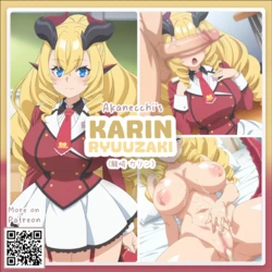 [ᴀᴋᴀɴᴇ/Akanecchi] [B] Karin Ryuuzaki // 龍崎 カリン|Jingai Kyoushitsu no Ningengirai Kyoushi (170P+) [AI Generated]
