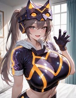 (mirai art) I:P Masquerena I:Pマスカレーナ (yu-gi-oh) [AI Generated] 作品封面