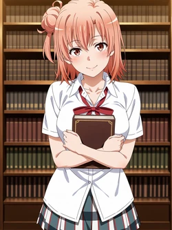 ANIPAI - Yui Yuigahama - Oregairu [122 pics / Full Set + Extras] [AI Generated] 作品封面