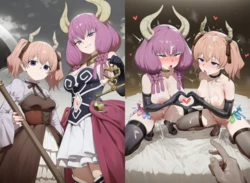 [regy/regy] Aura & Linie (Sousou no Frieren) NTL (Alternative Version) [AI Generated] 作品封面