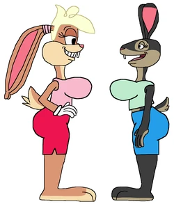 Free used of Futanari Lola Bunny and Judy Hopps