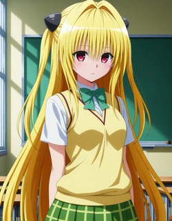 [azusa PATREON] To LOVE Ru – GoldenDarkness(Konjiki no Yami) 230P [AI Generated] 作品封面
