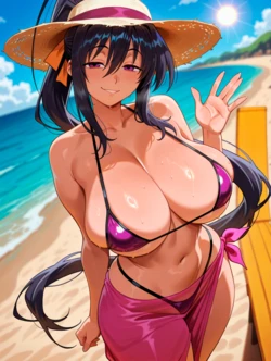 [Obscuryotto] (AI Generated) Akeno Himejima 作品封面