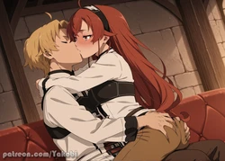 [Yakobi] Hilda Greyrat X Rudeus | Mushoku Tensei [NTR] (Extended) [AI Generated] 作品封面