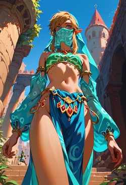 [RedCherry] The Gerudo Secret [AI Generated] 作品封面