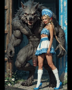 Werewolf love 2 [AI Generated] 作品封面